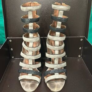 Alaia gladiator sandal heels